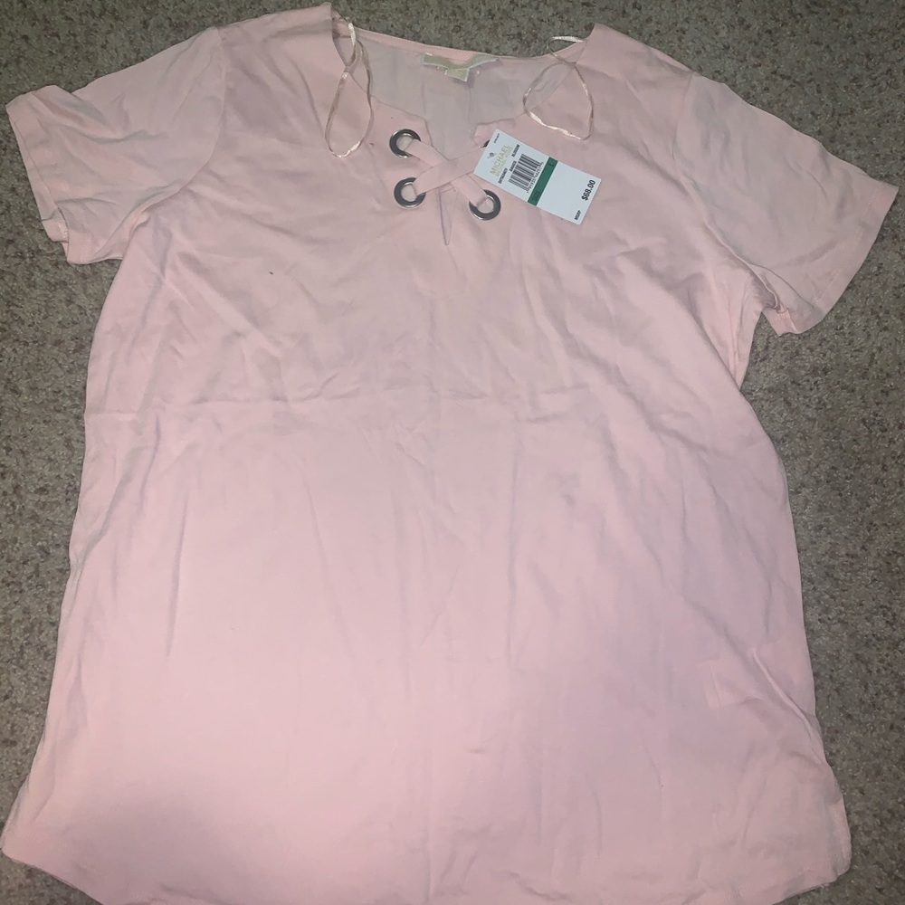 Light pink MK shirt, never worn